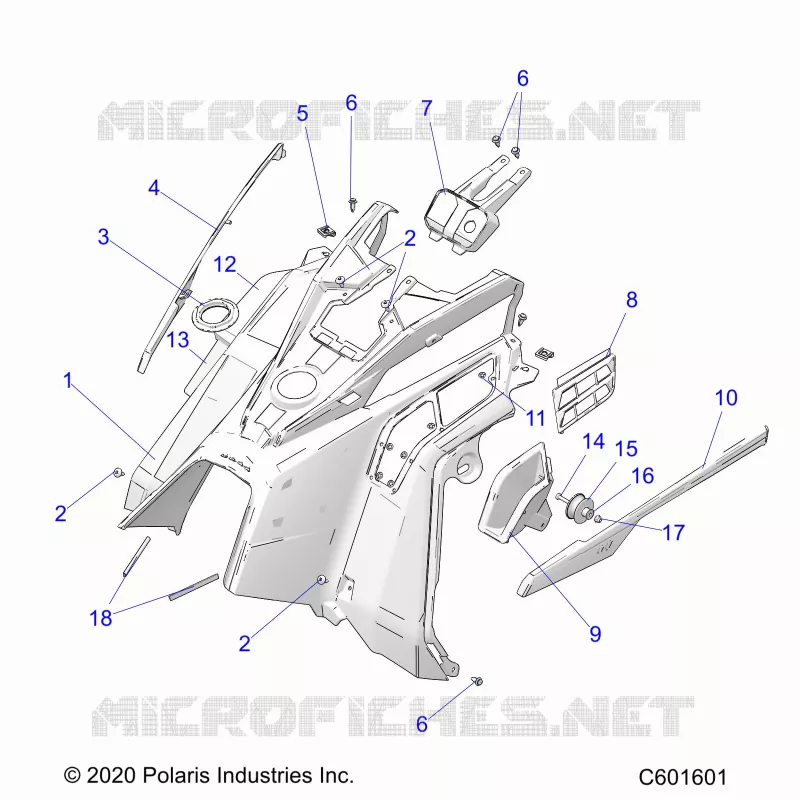FAIRING MEDIO