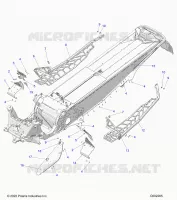 CHASSIS, PROTECCIÃ³N DEL EMBRAGUE, FOOTRESTS, AND RUNNINGBOARDS