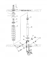 SUSPENSION, puntal delantero
