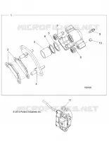 BRAKES, PINZA TRASERA