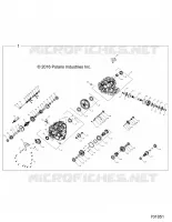 TREN, PRINCIPAL GEARCASE INTERNALS