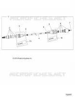 TREN, REAR HALF SHAFT