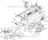 TÚNEL WIDETRAK LX 0982065 and EUROPEAN WIDETRAK LX E982065 (4943884388A005)