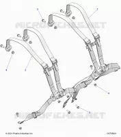 ASIENTO BELT MOUNTING