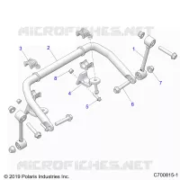 SUSPENSION, FRONT BARRA ESTABILIZADORA- G21GXH99AL/BL (C700815-1)