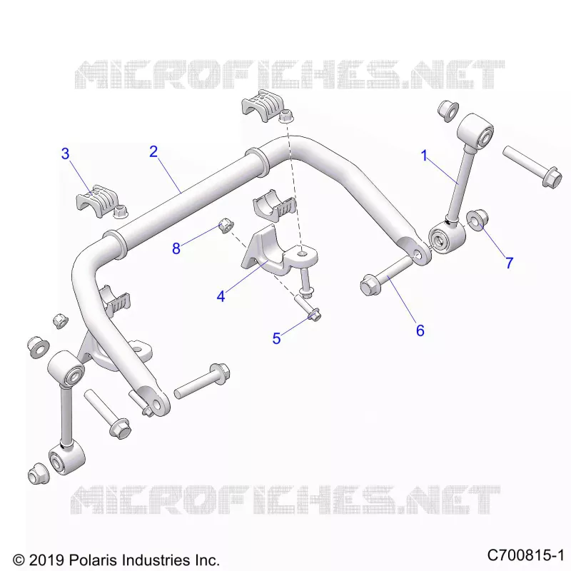 SUSPENSION, FRONT BARRA ESTABILIZADORA- G21GXH99AL/BL (C700815-1)