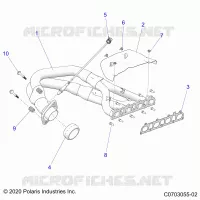 ENGINE, SISTEMA DE ESCAPE, HEADPIPE