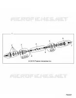 TREN, FRONT HALF SHAFT