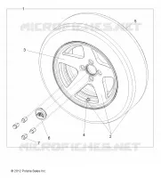 RUEDAS, OPCIONES, RUEDA, 14 INCH STREET ALUMINUM RIM, US