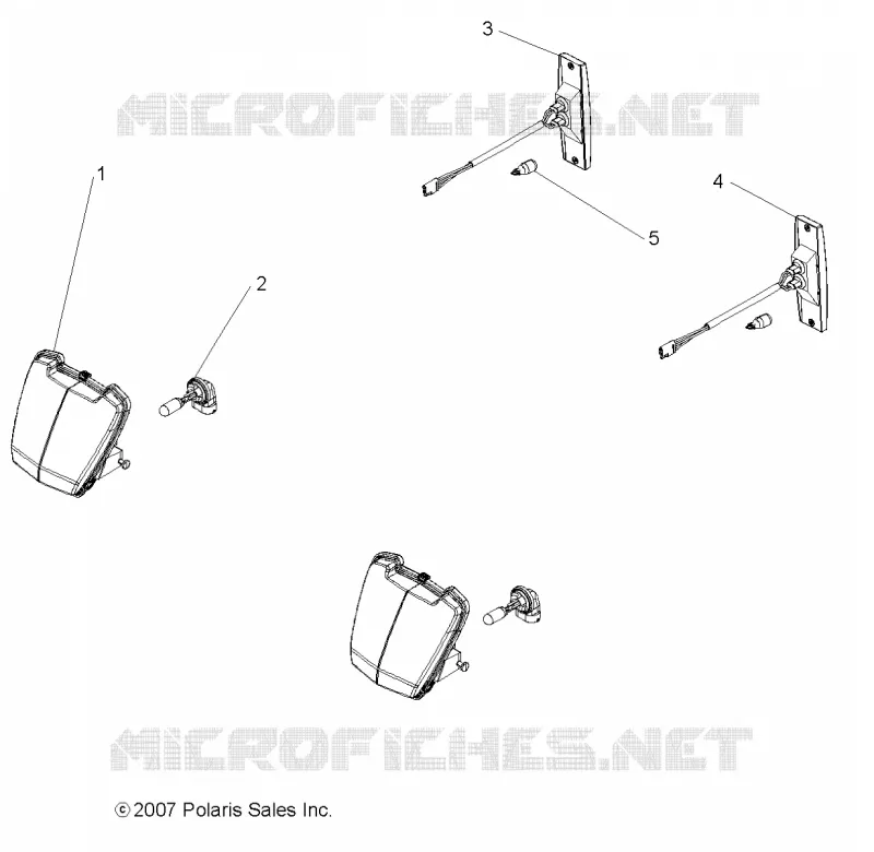FAROS, LUZ DE LA COLAS and BULBS