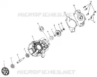 BOMBA DE AGUA 700 XC 0971766 (4941814181C008)