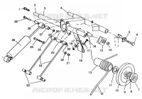 TRASERO ARM PAR TRAIL TOURING 0962262, and EUROPEAN TRAIL TOURING E962262 (4931763176C008)
