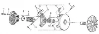 Embrague Sportsman 400L W97AC38C (4939673967C001)