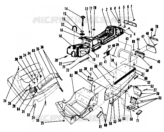 CHASSIS AND ASIENTO (4910941094001A)