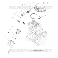 MOTOR, MONTAJE DEL CUERPO DEL ACELERADOR