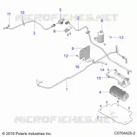 SISTEMA DE COMBUSTIBLE, FUEL TANK EVAP, CANISTER AND LINES