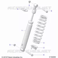 SUSPENSION, CHOQUE FRONTAL
