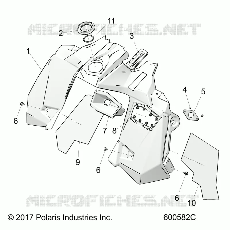 FAIRING MEDIO
