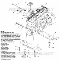 MONTAJE DEL MOTOR SLTX B964590 and Intl. SLTX I964590 (4935783578B001)