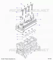 ENGINE, TAPA DE LA VÃLVULA