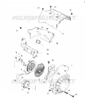 VENTILADOR CAJA AND ARRANQUE DE RETROCESO Indy Lite (4918591859032A)