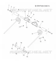 SUSPENSION, TRASERO ARM PAR AND PIVOT ARM