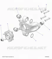 SUSPENSION, PORTAEQUIPAJES TRASERO AND HUB