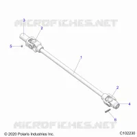 TREN, FRONT PROP SHAFT