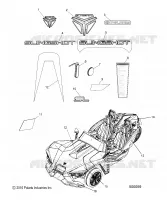 BODY, EMBLEMS AND REFLECTORS