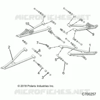 SUSPENSIÃ“N DELANTERA CONTROL ARMS