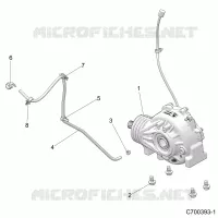 TREN, FRONT GEARCASE MOUNTING
