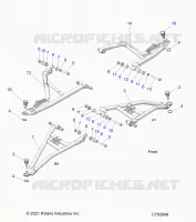 SUSPENSIÃ“N DELANTERA CONTROL ARMS