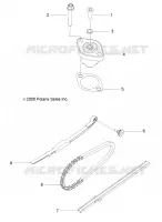 MOTOR, TENSIONER, CAM CADENA