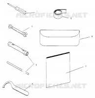 KIT DE HERRAMIENTA WIDETRAK GT 0952061 and  EUROPEAN WIDETRAK GT E952061 (4928962896C001)