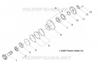 TREN, GEAR SHAFT OUTPUT