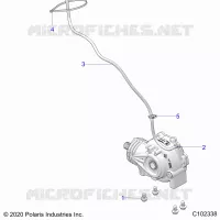 TREN, GEARCASE MOUNTING, FRONT