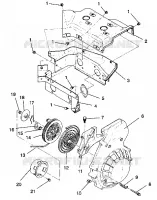 VENTILADOR CAJA   ARRANQUE DE RETROCESO ASSEMBLY TRAIL / 0930761 and  TRAIL DELUXE (4923222322041A)