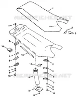 ASIENTO SL 700 B974071, Intl. SL 700 I974071, SL 700 Deluxe B974072 and Intl. (4940874087A013)