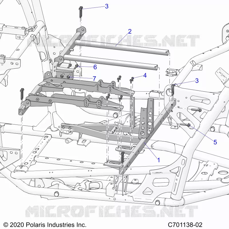 CHASSIS, SEAT AND CENTER MONTAJE DE LA CONSOLA