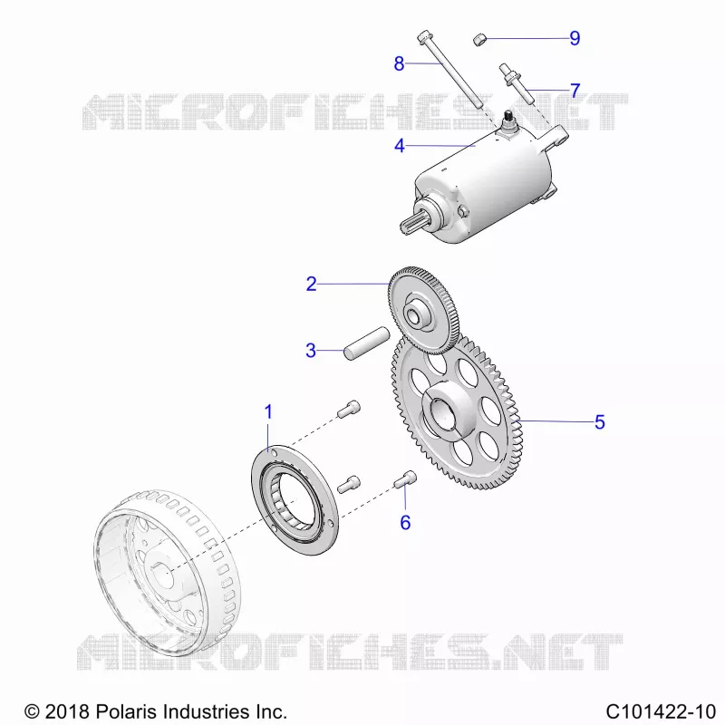 MOTOR DE ARRANQUE DRIVE