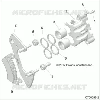 FRENO FRONTAL CALIPER