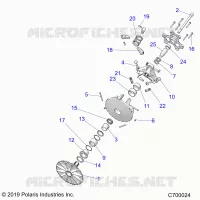 TREN, PRIMARY CLUTCH