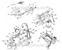 ELECTRICA/LUZ DE LA COLA ASSEMBLY  4X4 400L W948140 (4926772677C009)