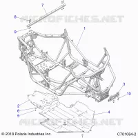 CHASSIS, MAIN FRAME AND ESQUÃD PLATE