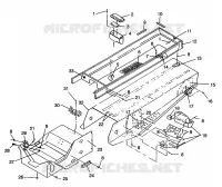 TÚNEL WIDETRAK GT 0962061 and EUROPEAN WIDETRAK GT E962061 (4931623162A005)