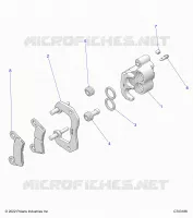 BRAKES, PINZA TRASERA