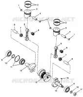 PISTÓN Y CIGÜEÑAL LITE GT 0973133 AND EUROPEAN LITE GT E973133 (4938253825C005)