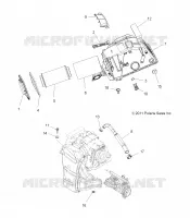 MOTOR, TOMA DE AIRE