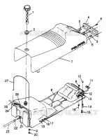 ASIENTO Y TANQUE DE GAS Trail RMK 0970961 (4938333833A006)