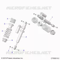 SUSPENSION, CHOQUE FRONTAL MOUNTING